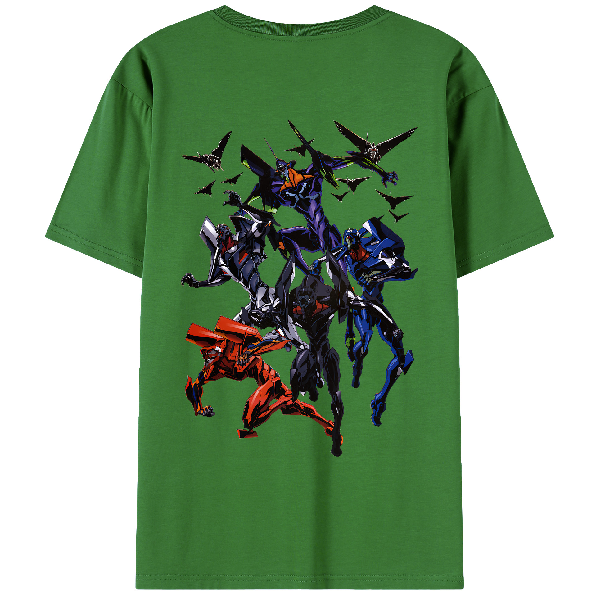 （画像用） EVA 新世紀エヴァンゲリオン レディース半袖Tシャツ(バックプリント)